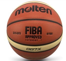 Krepšinio kamuolys Molten GG7X, 7 dydis цена и информация | Molten Спорт, досуг, туризм | pigu.lt