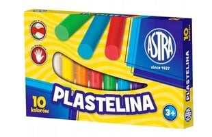 Plastelino rinkinys Astra, 10 spalvų kaina ir informacija | Piešimo, tapybos, lipdymo reikmenys | pigu.lt