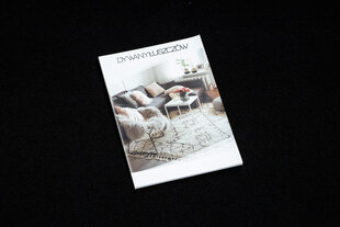 Rugsx ковровая дорожка Rumba, серая, 60 см цена и информация | Ковры | pigu.lt