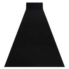 Rugsx ковровая дорожка Rumba, чёрная, 60 см цена и информация | Ковры | pigu.lt