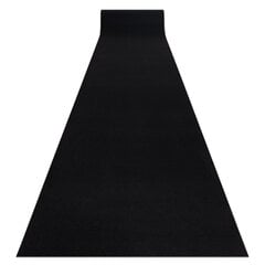 Rugsx ковровая дорожка Rumba, серая, 60 см цена и информация | Ковры | pigu.lt