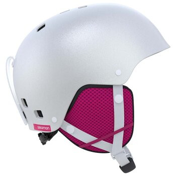 Лыжный шлем Salomon Kiana, белый M (55-58 см) цена и информация | Горнолыжные шлемы | pigu.lt