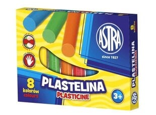 Plastilino rinkinys Astra, 8 spalvos цена и информация | Принадлежности для рисования, лепки | pigu.lt