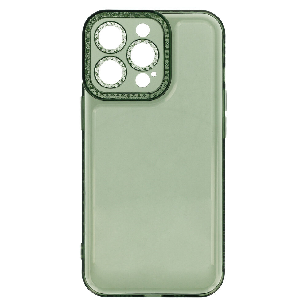 Crystal Diamond 2mm - iPhone 12 Pro žaļia цена и информация | Telefono dėklai | pigu.lt