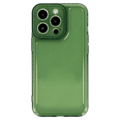 Чехол Crystal Diamond для iPhone 12 Pro, зелёный цена и информация | Чехлы для телефонов | pigu.lt