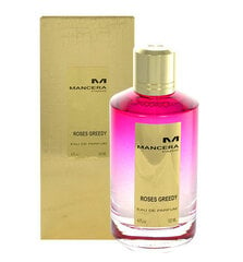 MANCERA Roses Greedy EDP unisex 120 мл цена и информация | Женские духи | pigu.lt