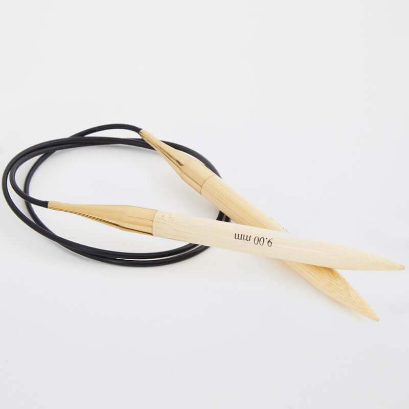 Virbalai su valu KnitPro Bamboo 40 cm, 3.00 mm цена и информация | Mezgimui | pigu.lt