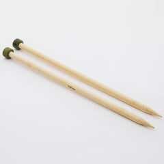 Virbalai KnitPro Bamboo 33 cm, 4.00 mm цена и информация | Принадлежности для вязания | pigu.lt