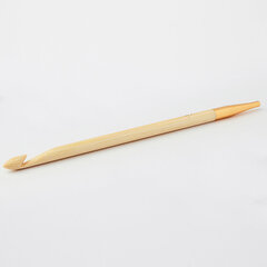 Афганский/тунисский крючок KnitPro Bamboo, 3.00 mm цена и информация | Принадлежности для вязания крючком | pigu.lt