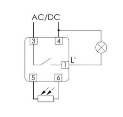 Automatinis saulėlydžio jungiklis su zondu AZ-B PLUS UNI 12-264 V AC/DC kaina ir informacija | Elektros jungikliai, rozetės | pigu.lt