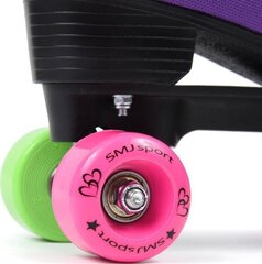 Роликовые коньки SMJ sport DE006, размер 40, фиолетовые цена и информация | Ролики | pigu.lt