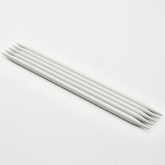 Virbalai KnitPro Basix Aluminium 20 cm, 6.00 mm kaina ir informacija | Mezgimui | pigu.lt