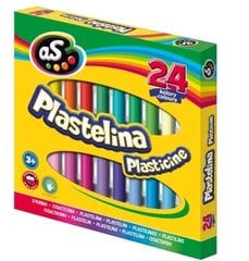 Plastilino rinkinys Astra, 24 spalvos цена и информация | Принадлежности для рисования, лепки | pigu.lt