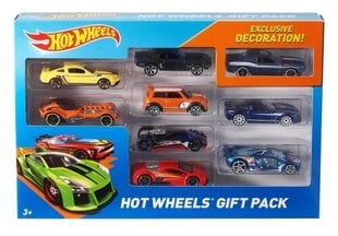 Машинки Mattel Hot Wheels 9 подарочный набор автомобилей, 9 дет. цена и информация | Игрушки для мальчиков | pigu.lt