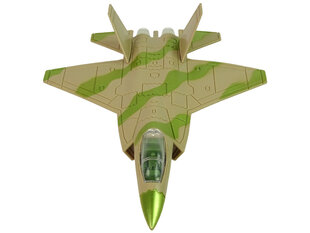 Karinis reaktyvinis lėktuvas LeanToys, žalias kaina ir informacija | Žaislai berniukams | pigu.lt