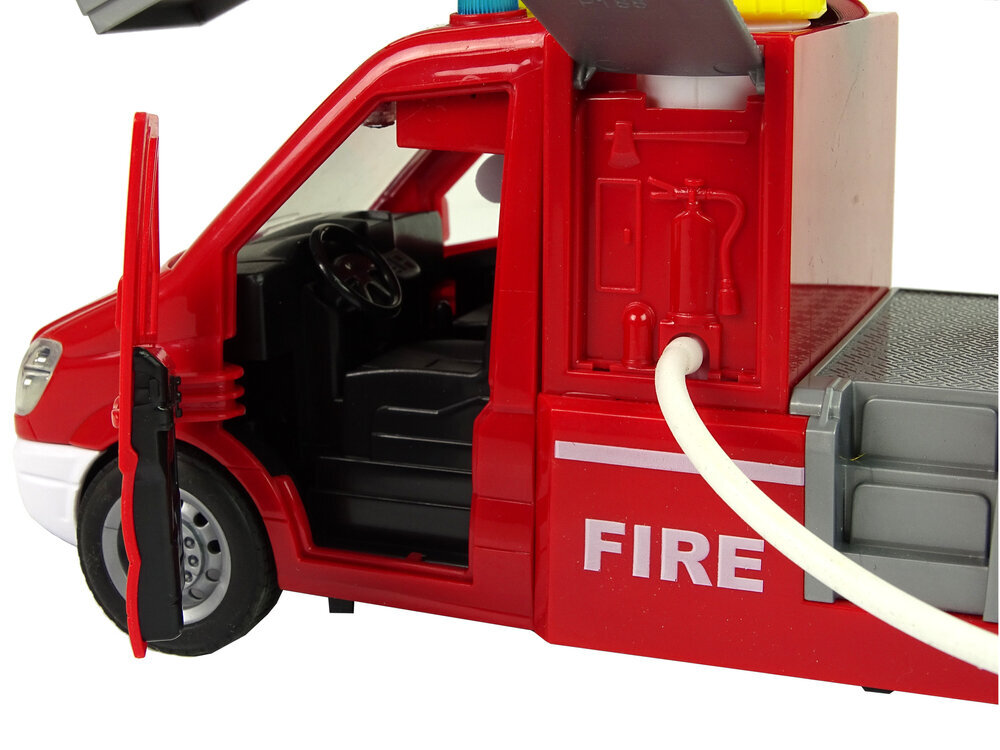 Žaislinis gaisrinės automobilis su vandens žarna цена и информация | Lavinamieji žaislai | pigu.lt