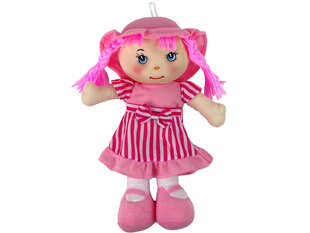Кукла-обнимашка, розовая 28 см цена и информация | Игрушки для девочек | pigu.lt