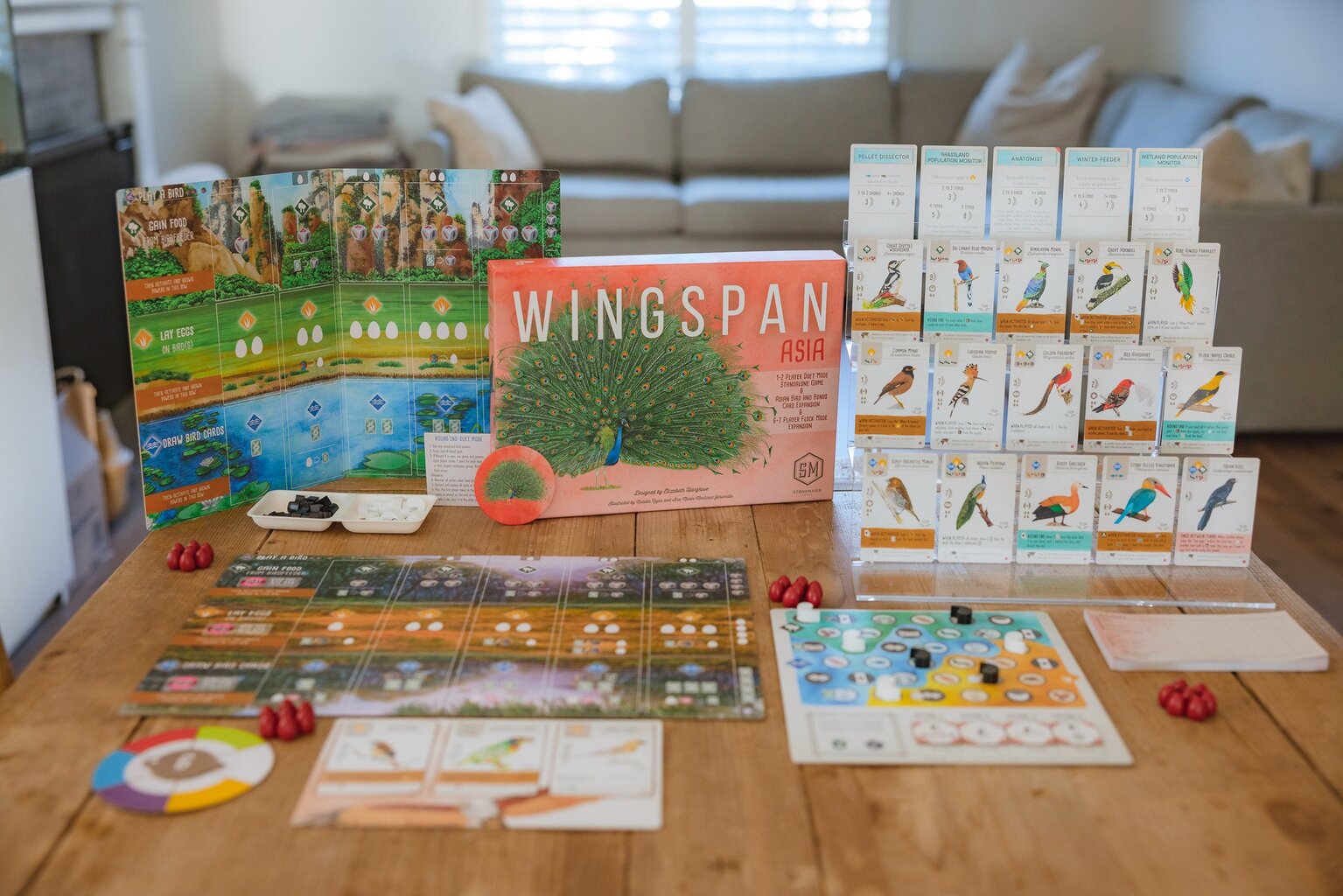 Stalo žaidimas Wingspan Asia kaina ir informacija | Stalo žaidimai, galvosūkiai | pigu.lt