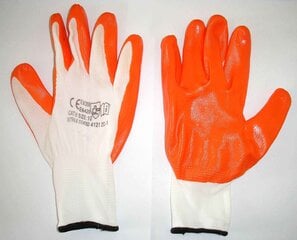 Рабочие перчатки NI131 цена и информация | Pirštinės darbui sode M/25cm | pigu.lt