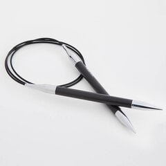 Круговые спицы KnitPro Karbonz 60 cm, 3.00 mm цена и информация | Принадлежности для вязания | pigu.lt