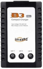 B3 LiPo 10 Вт Балансировочное для литиевой батареи 2S-3S 7.4 В 11.1 В Компактное зарядное устройство B3AC цена и информация | Смарттехника и аксессуары | pigu.lt