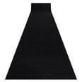 Rugsx ковровая дорожка Rumba, чёрная, 100 см