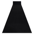 Rugsx ковровая дорожка Rumba, чёрная, 200 см