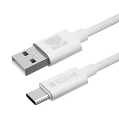 USB-кабель Kodak Белый цена и информация | Кабели и провода | pigu.lt