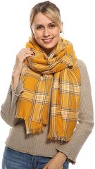 Женский шарф Genovega, желтый цена и информация | Шарф женский | pigu.lt