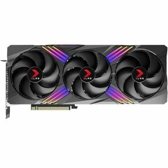 PNY GeForce RTX 4080 16 ГБ XLR8 Gaming VERTO EPIC-X RGB с тремя вентиляторами DLSS 3 (VCG408016TFXXPB1) цена и информация | Видеокарты (GPU) | pigu.lt