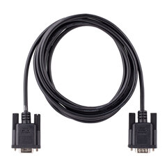 StarTech.com 3m RS232 Serial Null Modem Cable Crossover Serial Cable w|Al-Mylar Shielding цена и информация | Адаптеры, USB-разветвители | pigu.lt