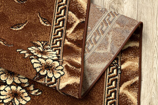 Rugsx ковровая дорожка BCF Trio, коричневая, 80 см цена и информация | Ковры | pigu.lt