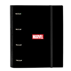 Папка-регистратор Marvel Чёрный (27 x 32 x 3.5 cm) цена и информация | Kanceliarinės prekės | pigu.lt