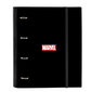 Žiedinis segtuvas Marvel A4, juodas kaina ir informacija | Kanceliarinės prekės | pigu.lt