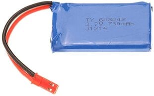 1 шт. перезаряжаемая липовая батарея (3.7V 730mAh) для Wltoys V636 V686 V686G V686K JJRC V686 Quadricopter Drone цена и информация | Смарттехника и аксессуары | pigu.lt