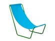 Paplūdimio gultas Siesta, mėlynas/žalias цена и информация | Gultai | pigu.lt