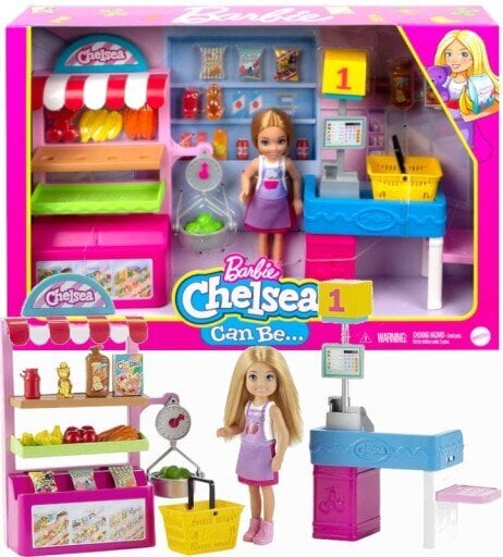 Barbie Chelsea prekybos centras GTN67 цена и информация | Žaislai mergaitėms | pigu.lt