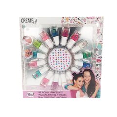 Nagų lakų rinkinys create it! Nail Polish Set Mermaid, 16 vnt. kaina ir informacija | Kosmetika vaikams ir mamoms | pigu.lt