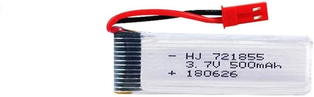 Įkraunama lipo baterija 3,7 V 500 mAh, 3 vnt. kaina ir informacija | Išmanioji technika ir priedai | pigu.lt