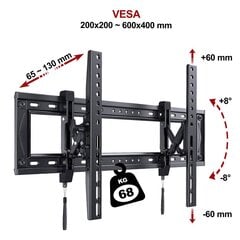 DF 80 T 65-90” цена и информация | Кронштейны и крепления для телевизоров | pigu.lt