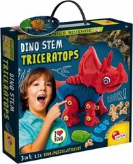 Edukacinis žaislas Dinozauras Triceratopsas Lisciani kaina ir informacija | Lavinamieji žaislai | pigu.lt
