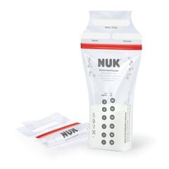Пакеты для хранения молока Nuk, 25 штук цена и информация | Детская посуда, контейнеры для молока и еды | pigu.lt