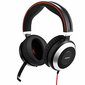 Jabra Evolve 80 UC Duo Black kaina ir informacija | Ausinės | pigu.lt