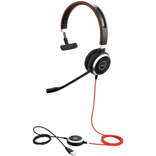 Jabra Evolve 40 UC Mono 6393-829-209 kaina ir informacija | Ausinės | pigu.lt