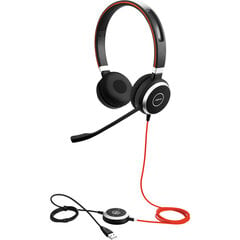 Jabra Evolve 40 UC Stereo 6399-829-209  цена и информация | Теплая повязка на уши, черная | pigu.lt