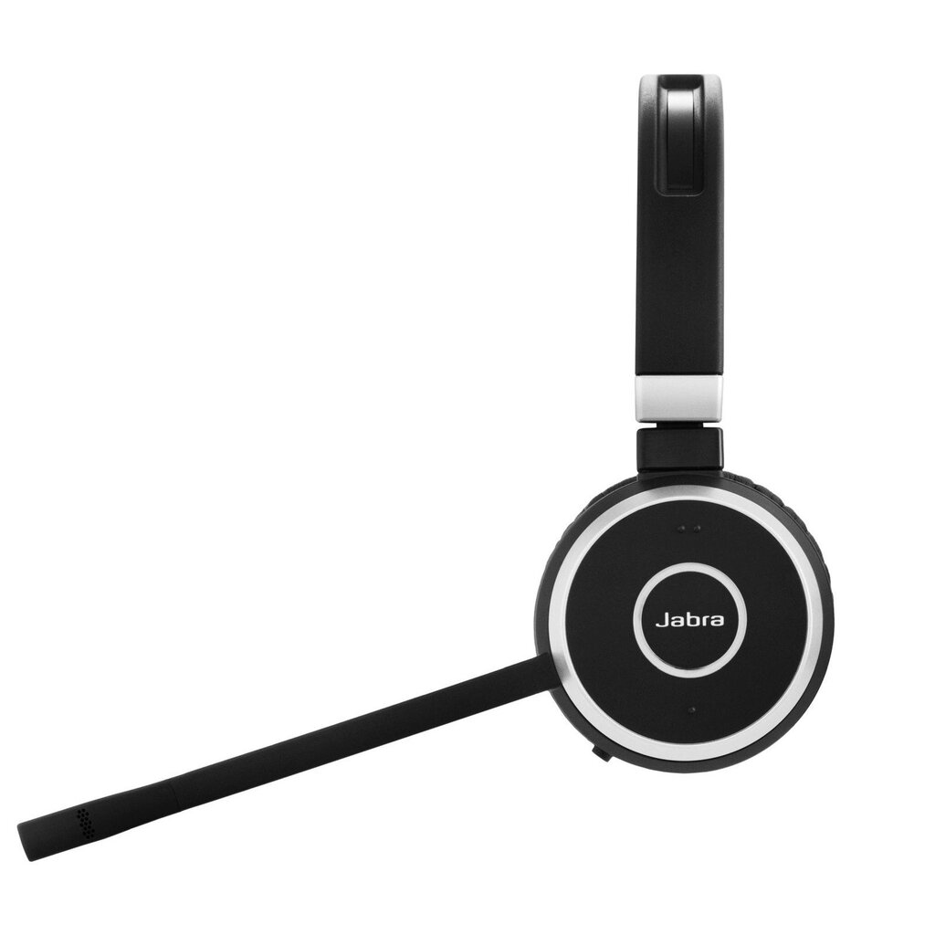 Jabra Evolve 65 MS Duo Black цена и информация | Ausinės | pigu.lt