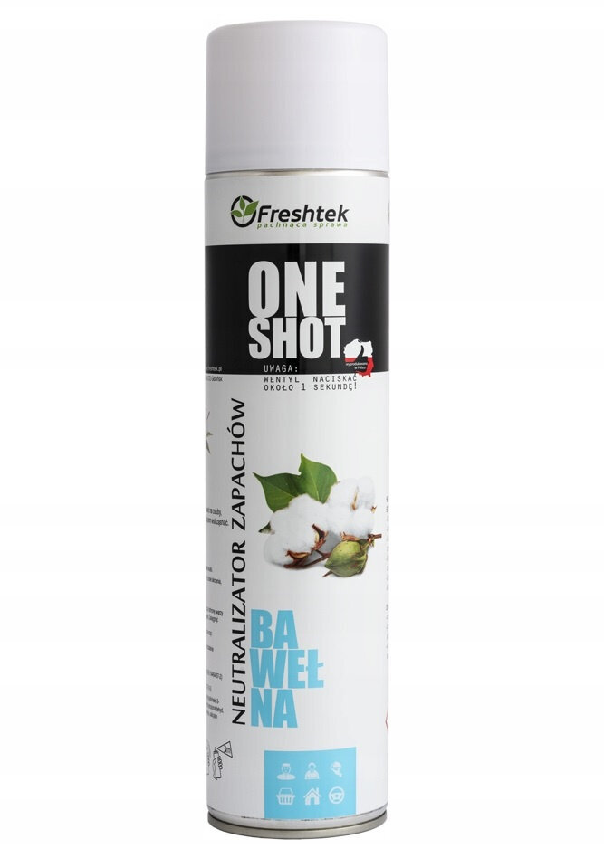 Freshtek One Shot oro gaiviklis, 1 vnt. kaina ir informacija | Oro gaivikliai | pigu.lt