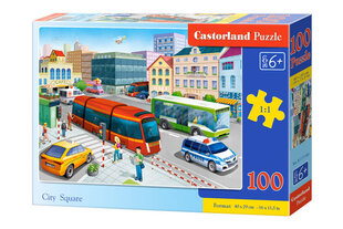 Dėlionė Castorland City Square, 100 d. kaina ir informacija | Dėlionės (puzzle) | pigu.lt