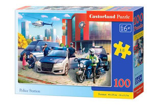 Dėlionė Police Station, 100 d. kaina ir informacija | Dėlionės (puzzle) | pigu.lt