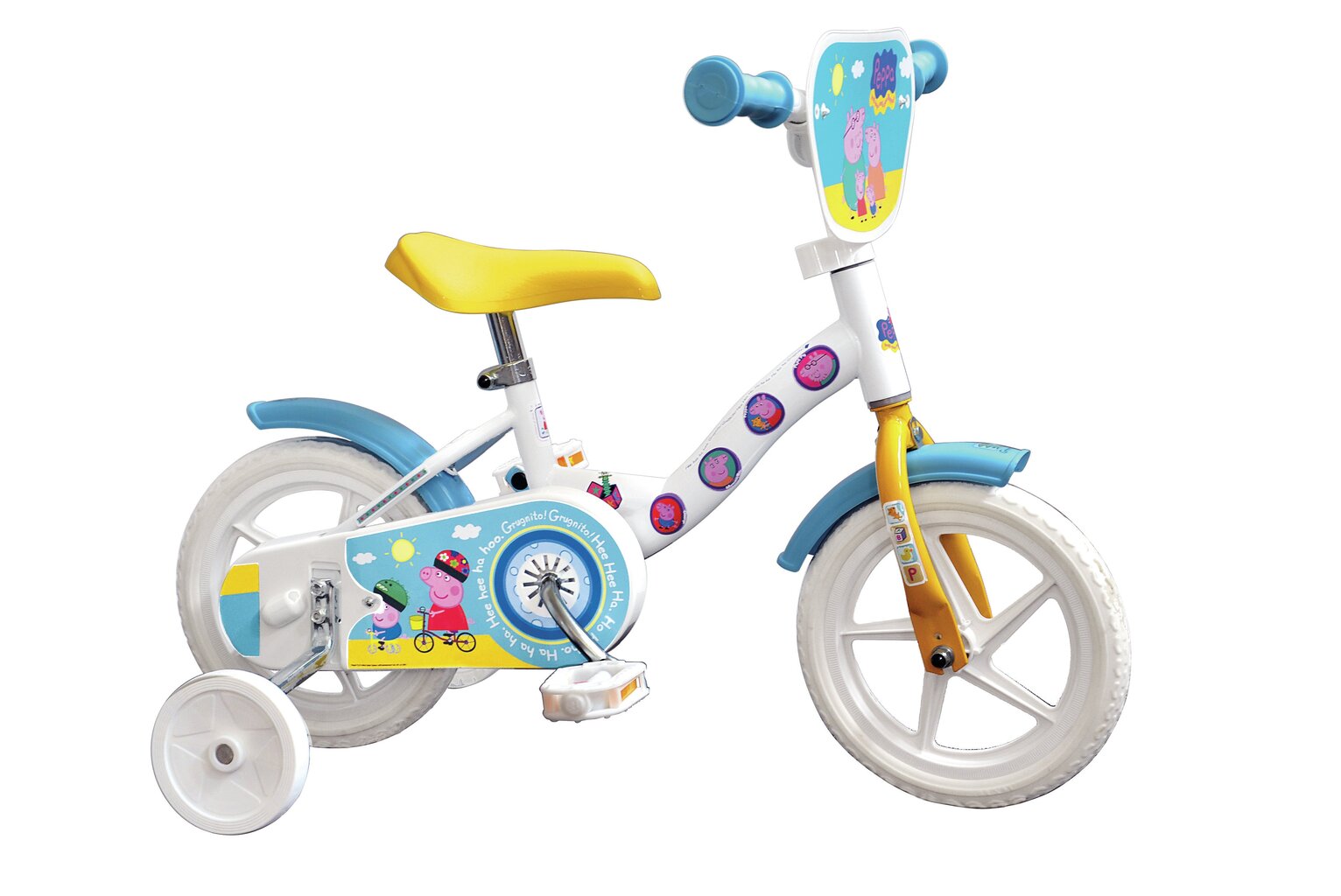 Dviratukas vaikams Dino Bikes Peppa Pig 10" (108L-PIG) цена и информация | Dviračiai | pigu.lt